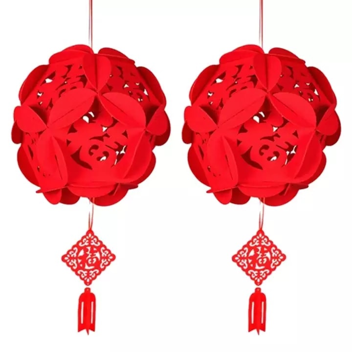 Best Red Hanging Hydrangea Ball Lanterns Price & Reviews in Malaysia 2024