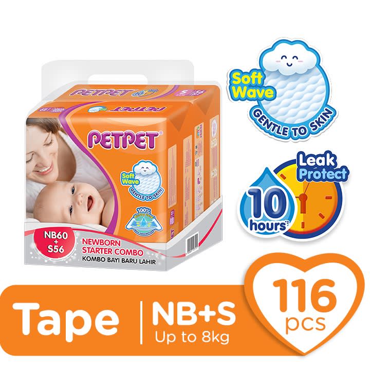 PetPet E-Mega Tape Diapers