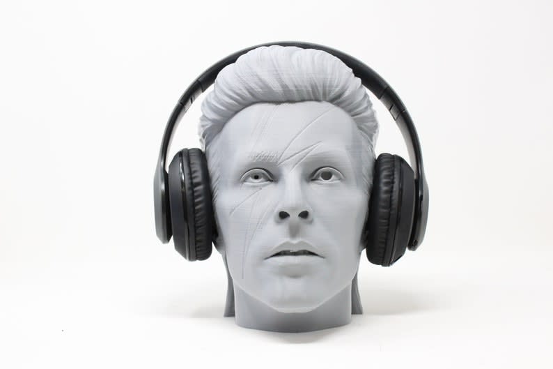 David Bowie Headphone Holder
