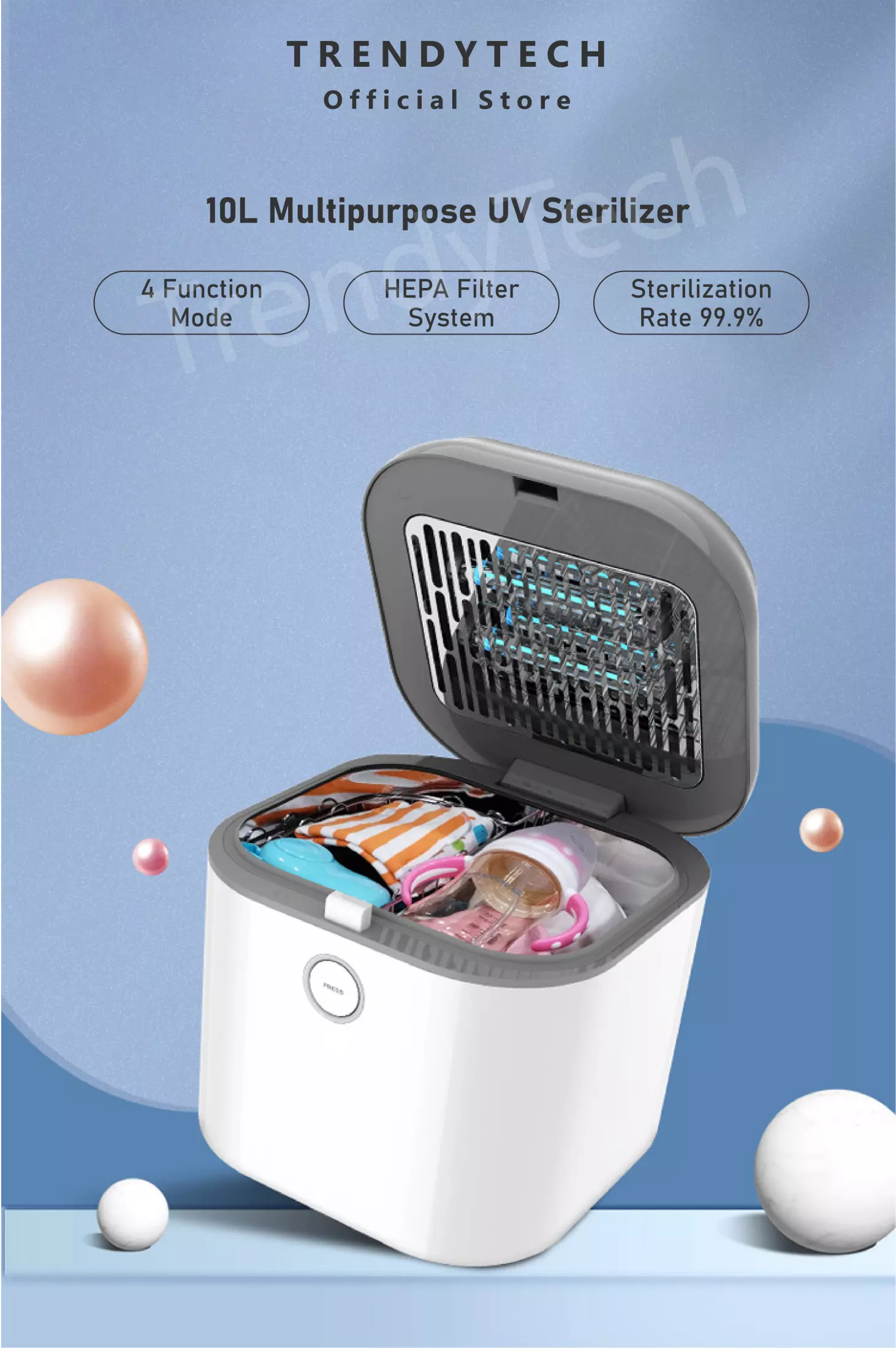 Mamahome 10L Multipurpose UV Steriliser & Dryer