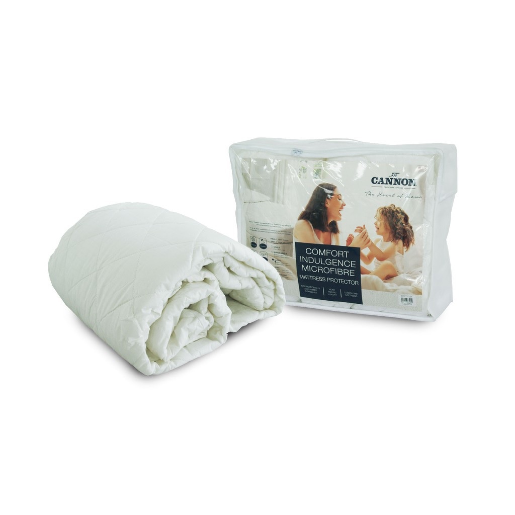 CANNON Comfort Indulgence Microfiber Fitted Mattress Protector