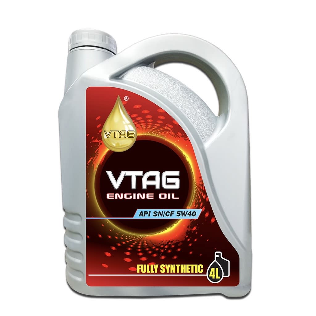 VTAG 5W40 4L Fully Synthetic Engine Oil