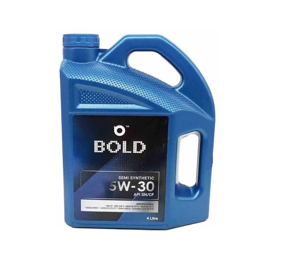 Bold 5W30 4L Semi Synthetic SN Engine Oil
