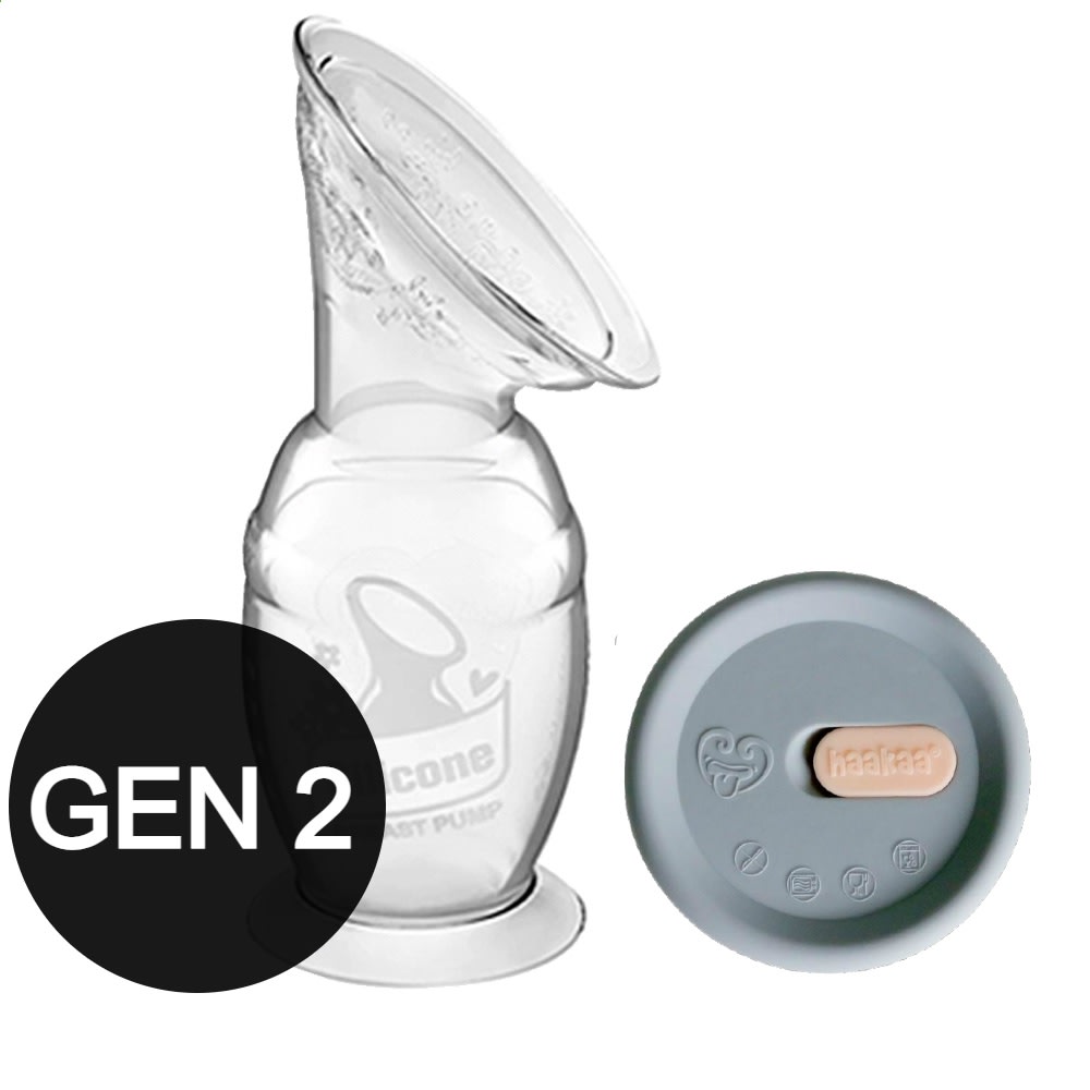 Haakaa GEN 2 Silicone Breast Pump 150ml With Suction Base