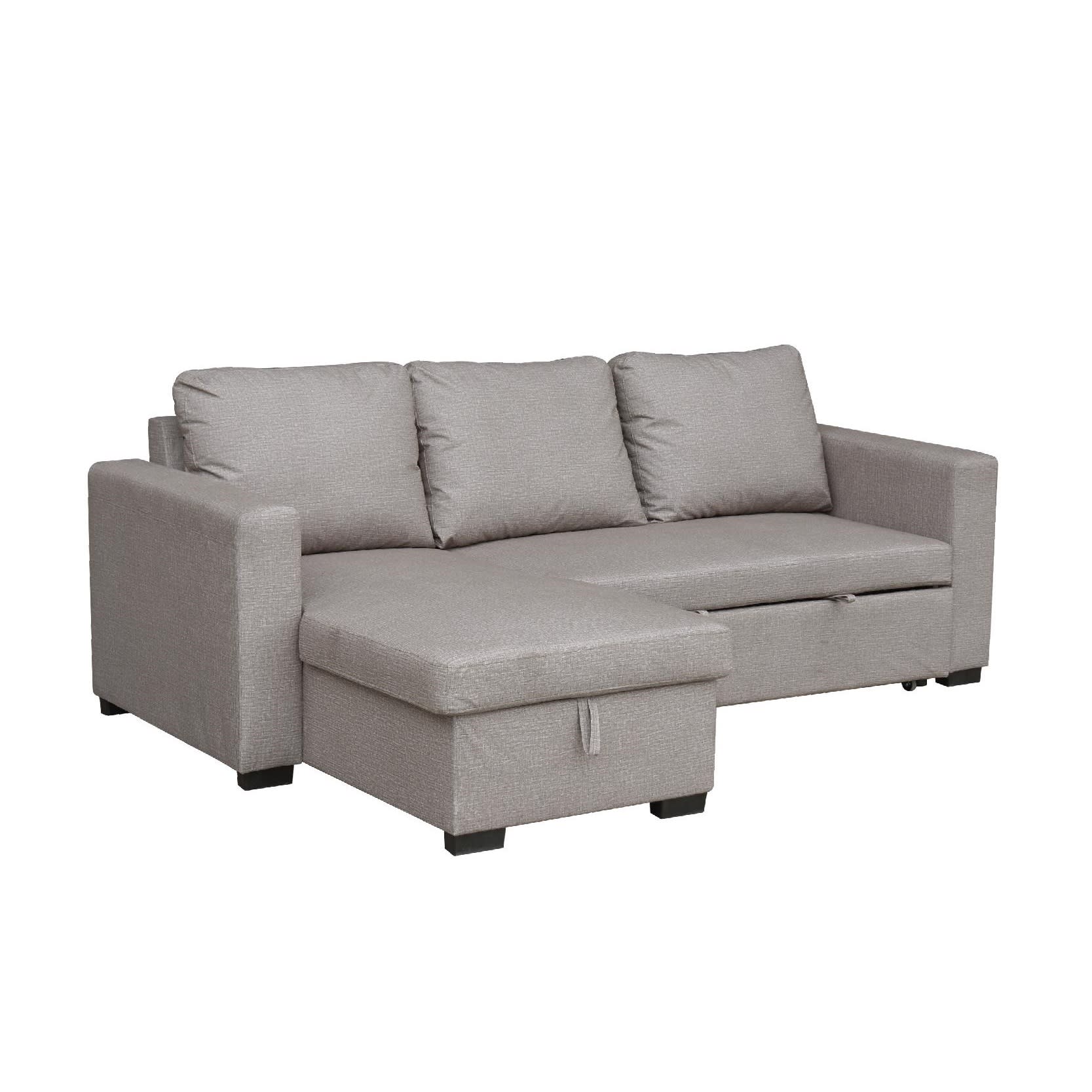 Best 3 Seat LShape Sofa Bed with Storage Price & Reviews in Malaysia 2023