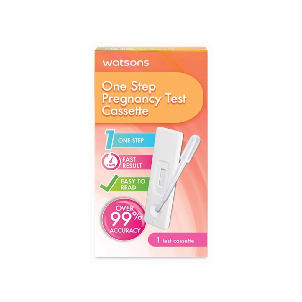 WATSONS One Step Pregnancy Test Cassette 1s