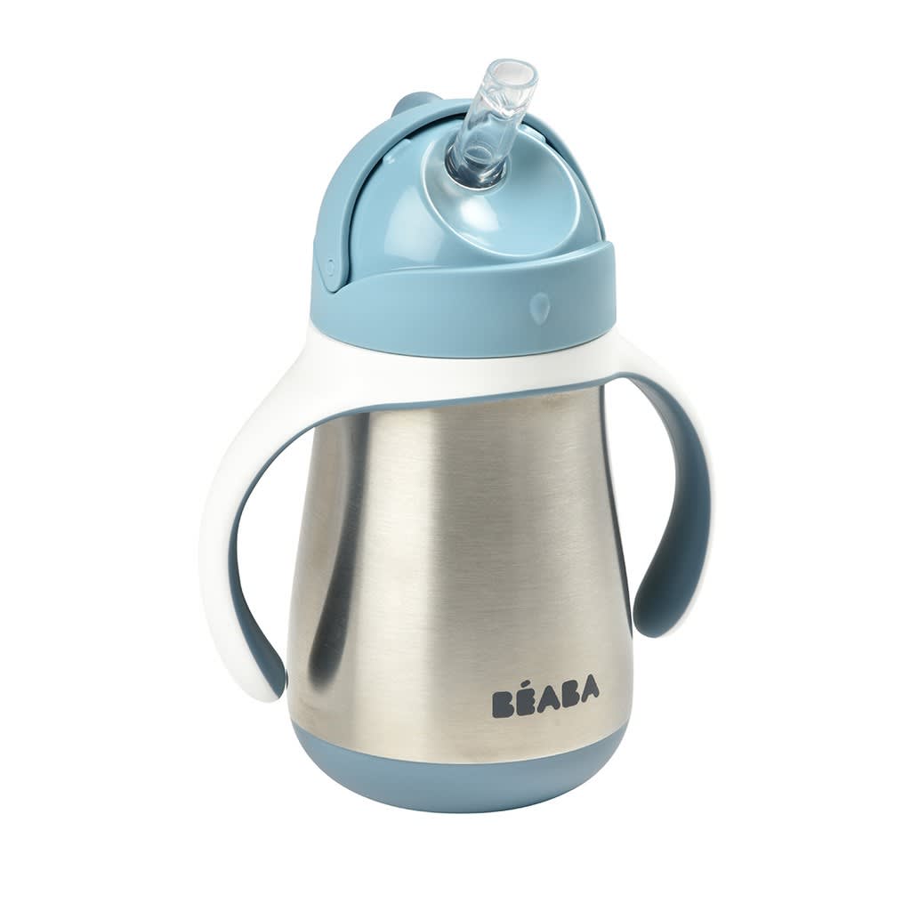 Beaba Stainless Steel Straw Sippy Cup Review Malaysia