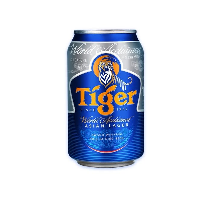 Tiger 6-Can Pack Lager Beer