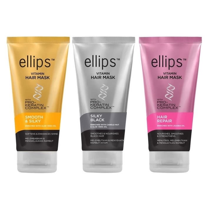 ELLIPS Vitamin Hair Mask with Pro-Keratin Complex (Hair Repair)