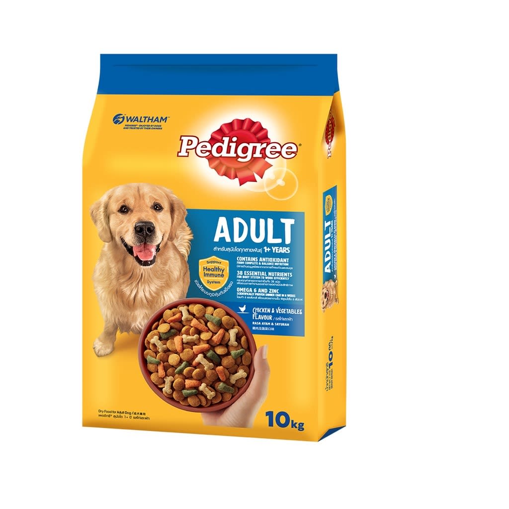 PEDIGREE Dog Food- Adult Dog Dry Food in Chicken & Vegetable Flavour