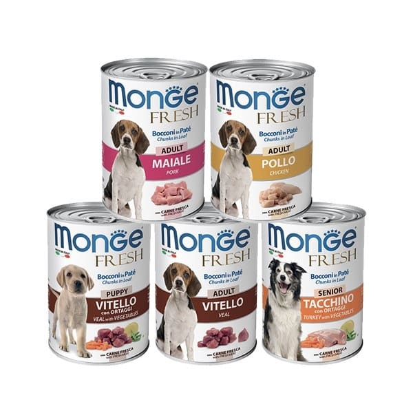 Monge Fresh Canned Food For Dogs