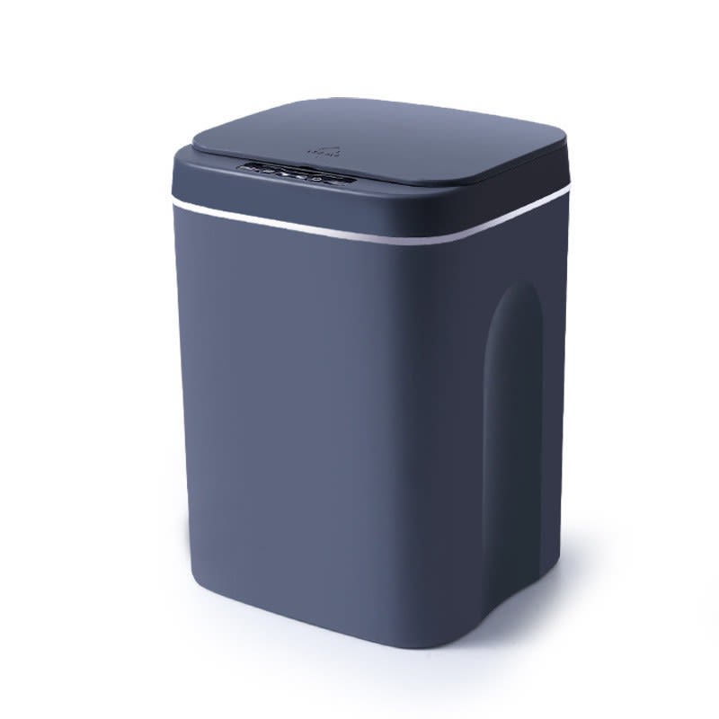 KONCO 12:16 L Home Smart Trash Can Automatic Induction Trash Can with Lid USB Charging