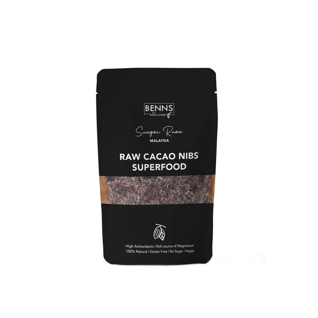 Benns Ethioca - Roasted Raw Cacao Nibs