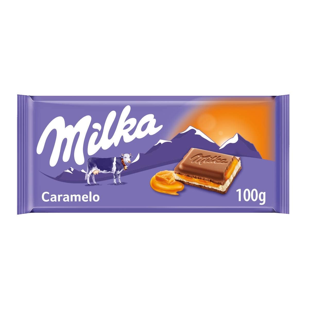 Milka Caramel Milk Chocolate