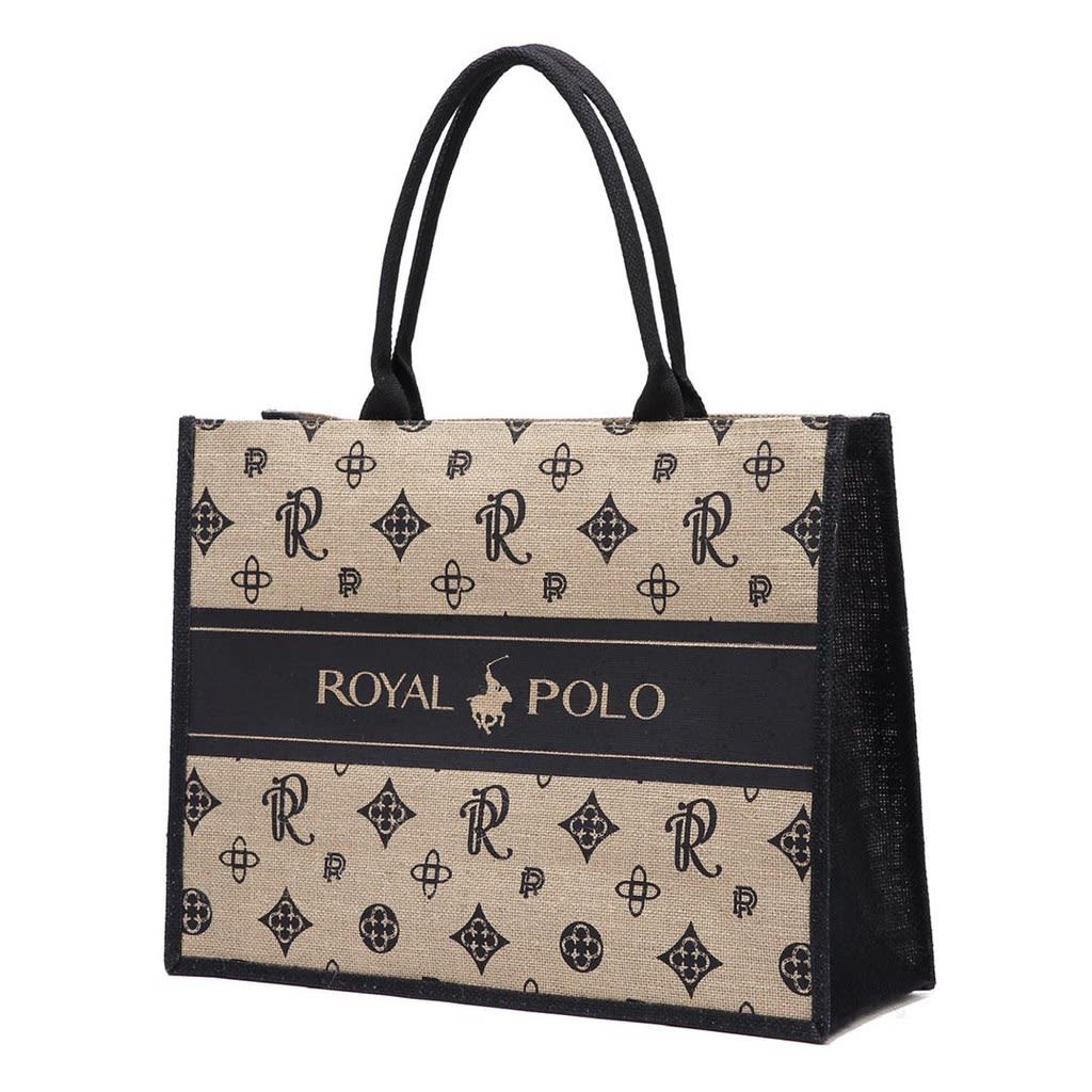 ROYAL POLO Book Canvas Tote Bags