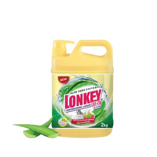 Lonkey Dishwashing Liquid Aloe Vera