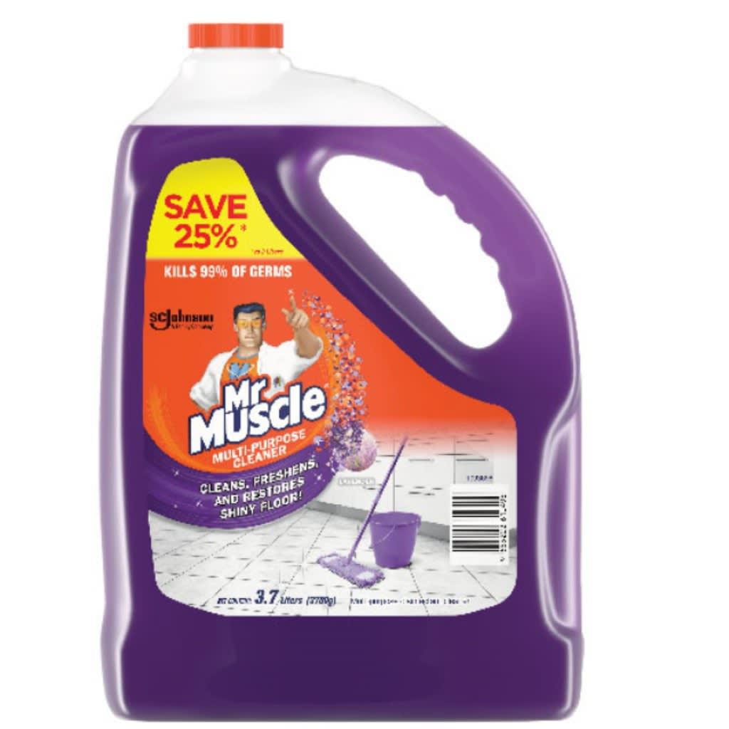Mr. Muscle Multipurpose Floor Cleaner Lavender 3.7L
