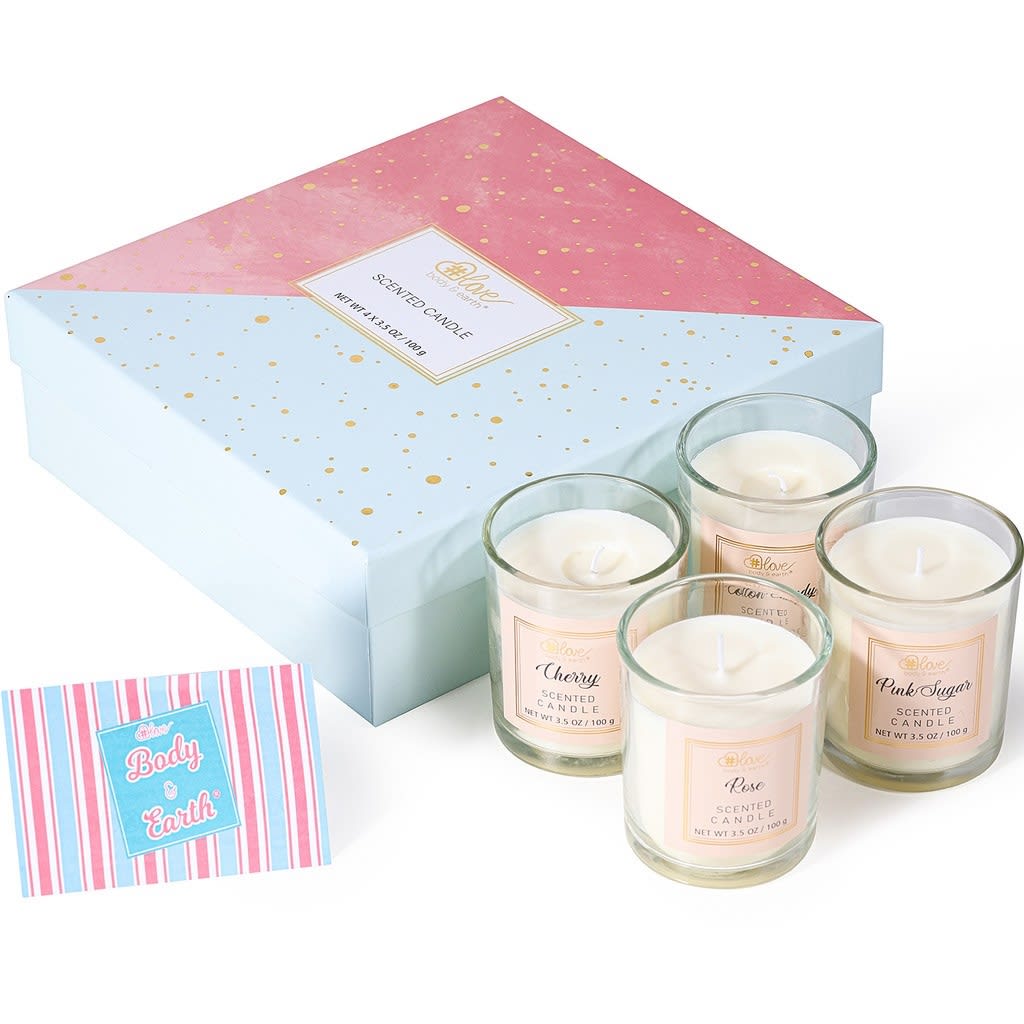 Body & Earth Scented Candle Gift Set