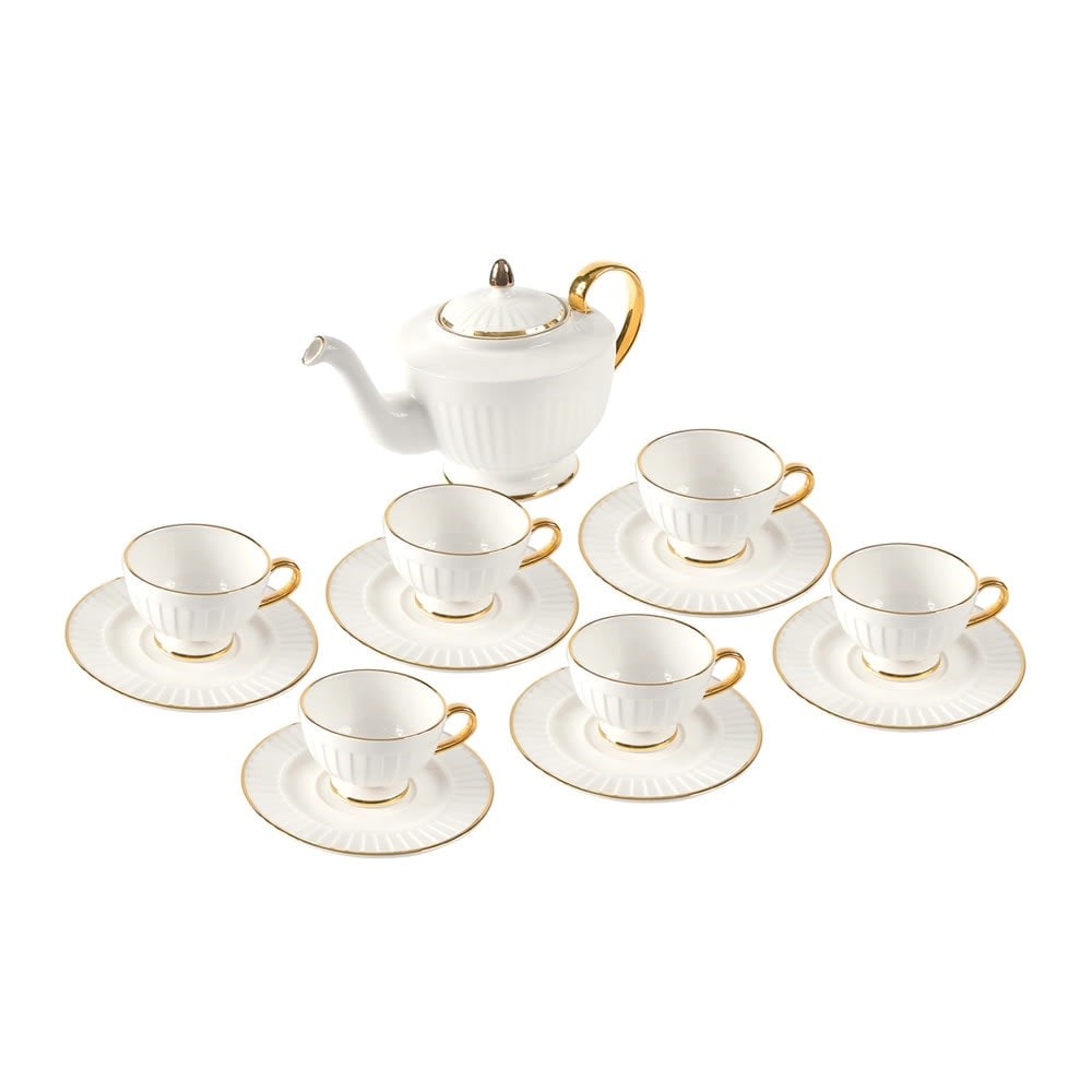 Teapot and Cup & Saucer Set