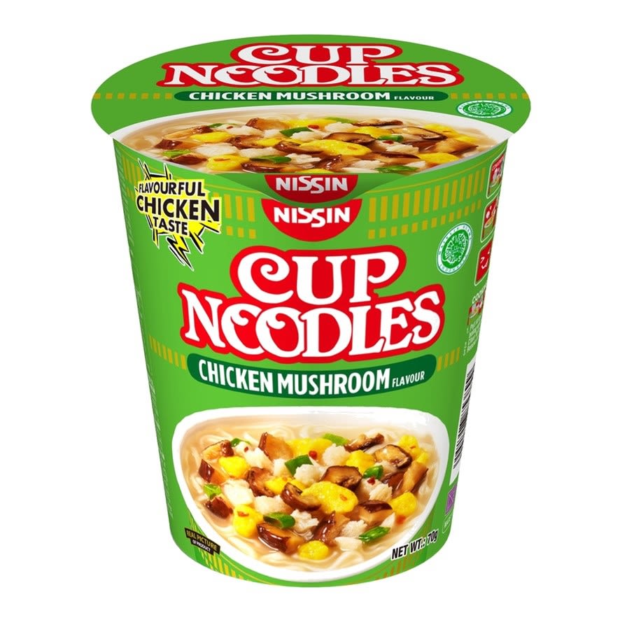Nissin Chicken Mushroom Cup Noodles