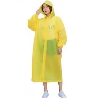 EVA Lightweight Transparent Raincoat