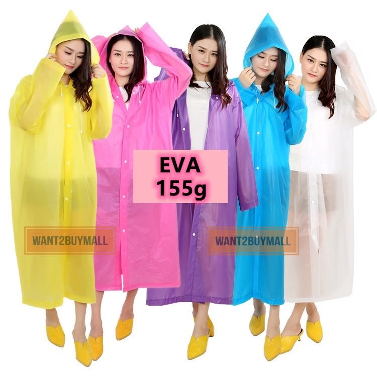 EVA Waterproof Outdoor RainCoat
