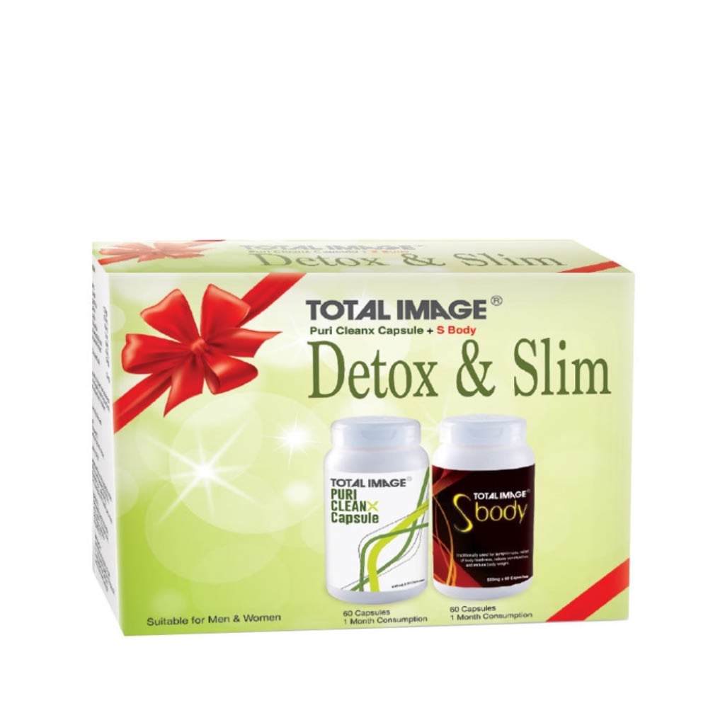 TOTAL IMAGE Detox Slim Puri Cleanx + S Body 60's