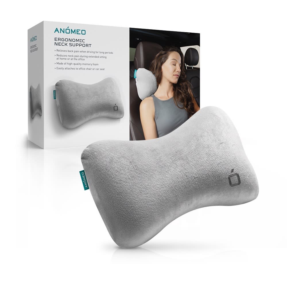Anomeo Ergonomic Neck Support Pillow for Car