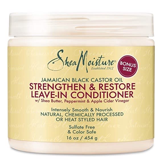 Shea Moisture Jamaican Black Castor Oil Strengthen & Restore Leave-In Conditioner