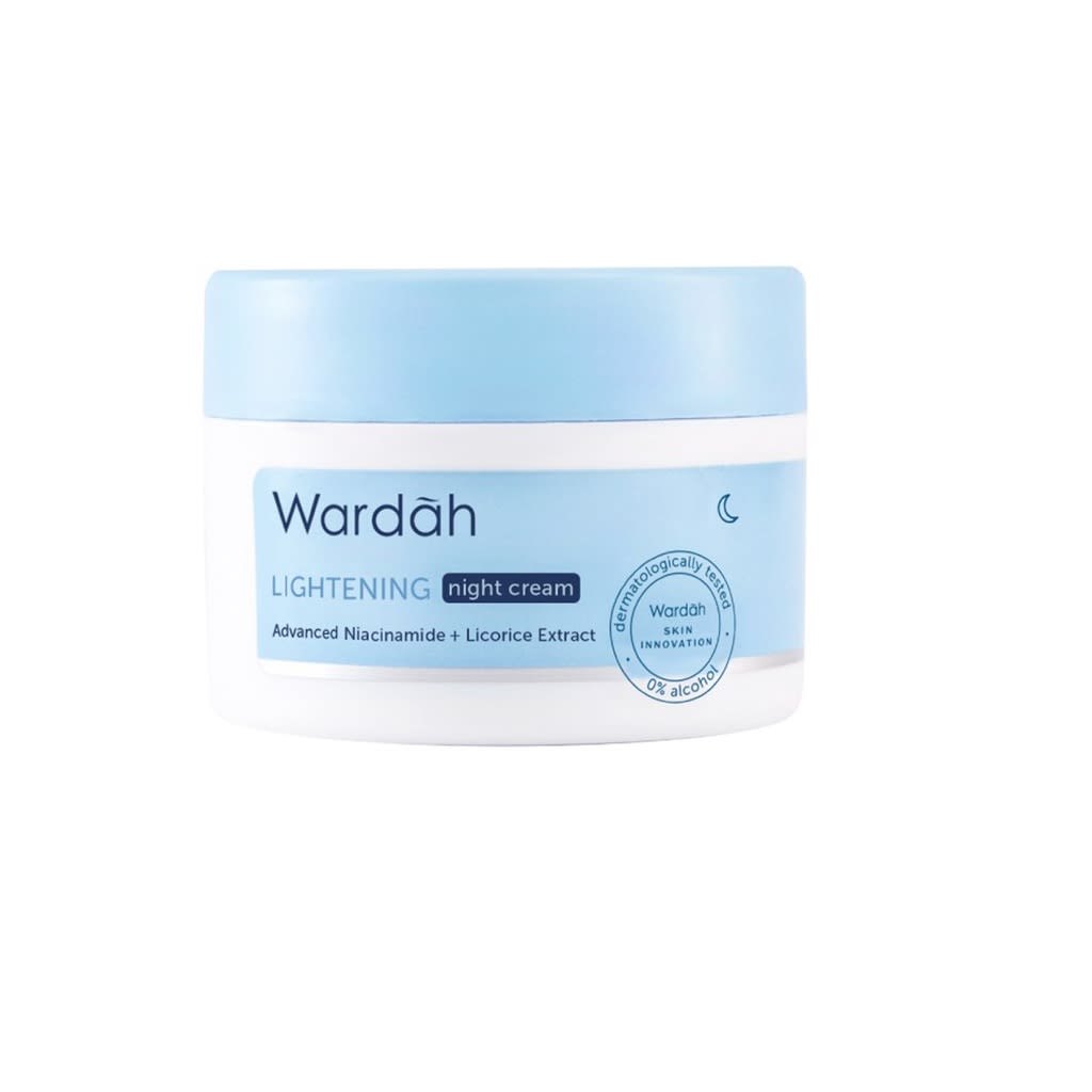 Wardah Lightening Night Cream Moisturizer
