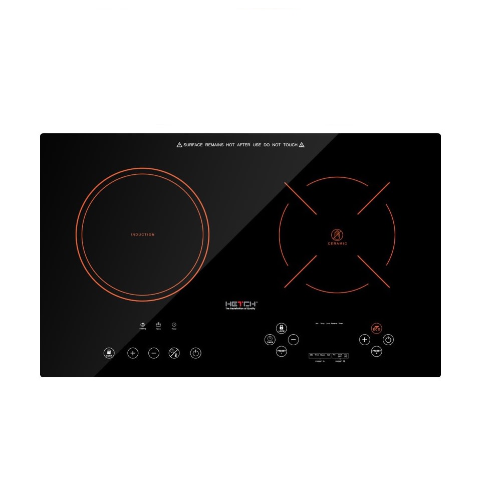 HETCH 2-in-1 Induction + Ceramic Cooker (ECO3000W) IFC-1706-HC