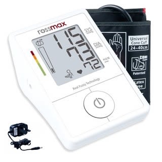 Rossmax X1 Blood Pressure Monitor with Adaptor