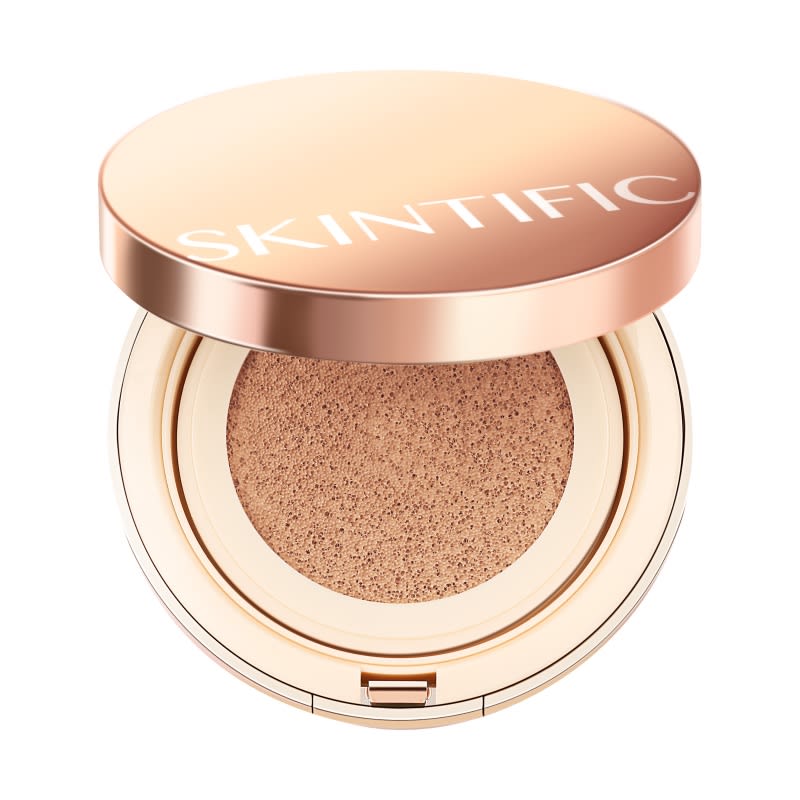 SKINTIFIC Cover All Perfect Cushion High Coverage Poreless Flawless Foundation