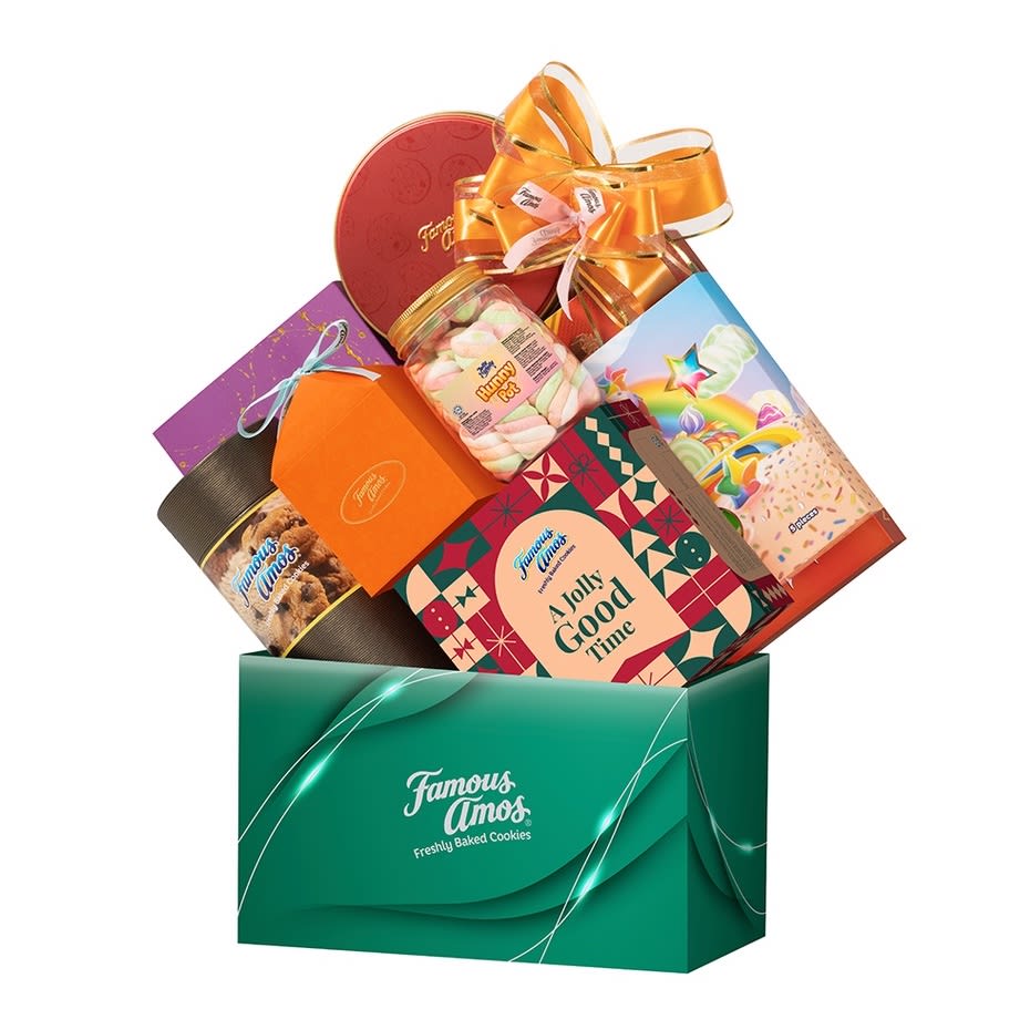 Famous Amos Christmas Hamper-review-malaysia