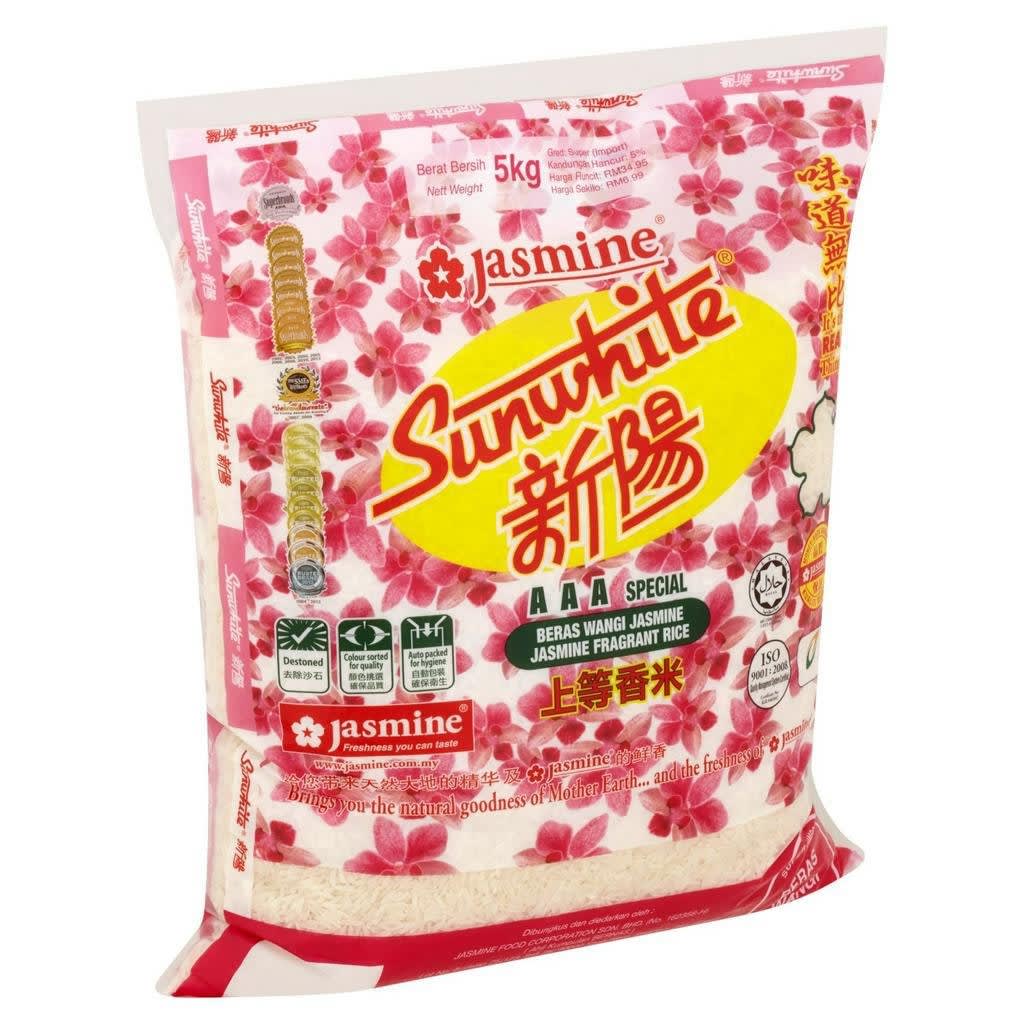 Jasmine Sunwhite AAA Special Jasmine Fragrant Rice