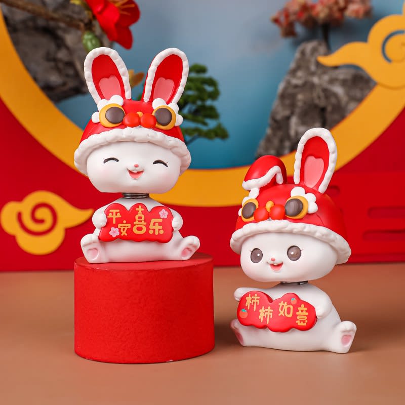 Mini Rabbit Ornaments