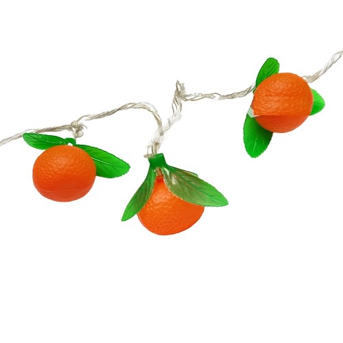 Mandarin Orange Hanging Lights