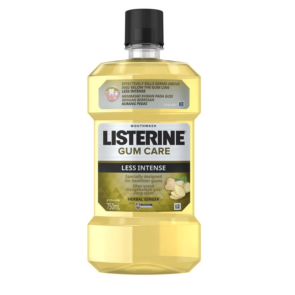 Listerine Gum Care Herbal Ginger Mouthwash