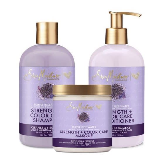 SheaMoisture Purple Rice Water Strength + Color Care Shampoo
