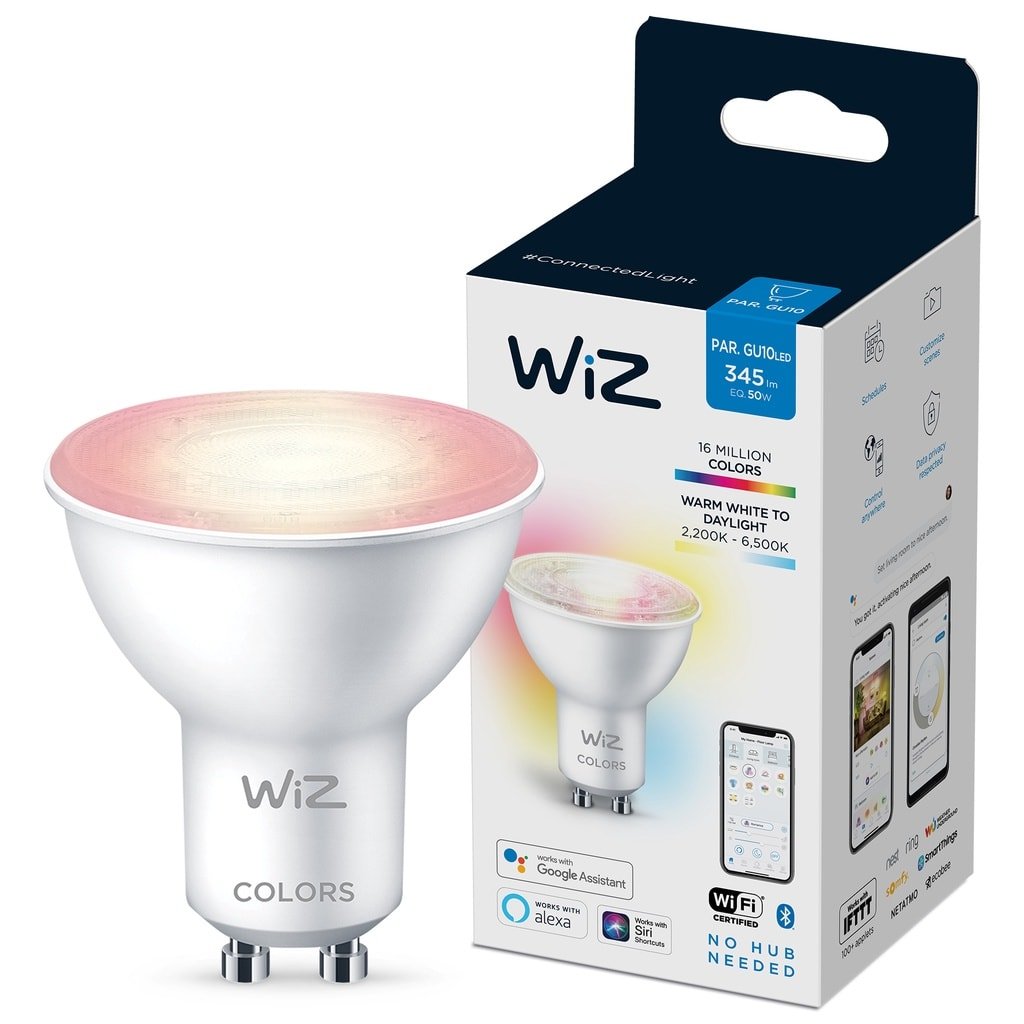 WiZ Smart Spot Light GU10 Bulb - review malaysia
