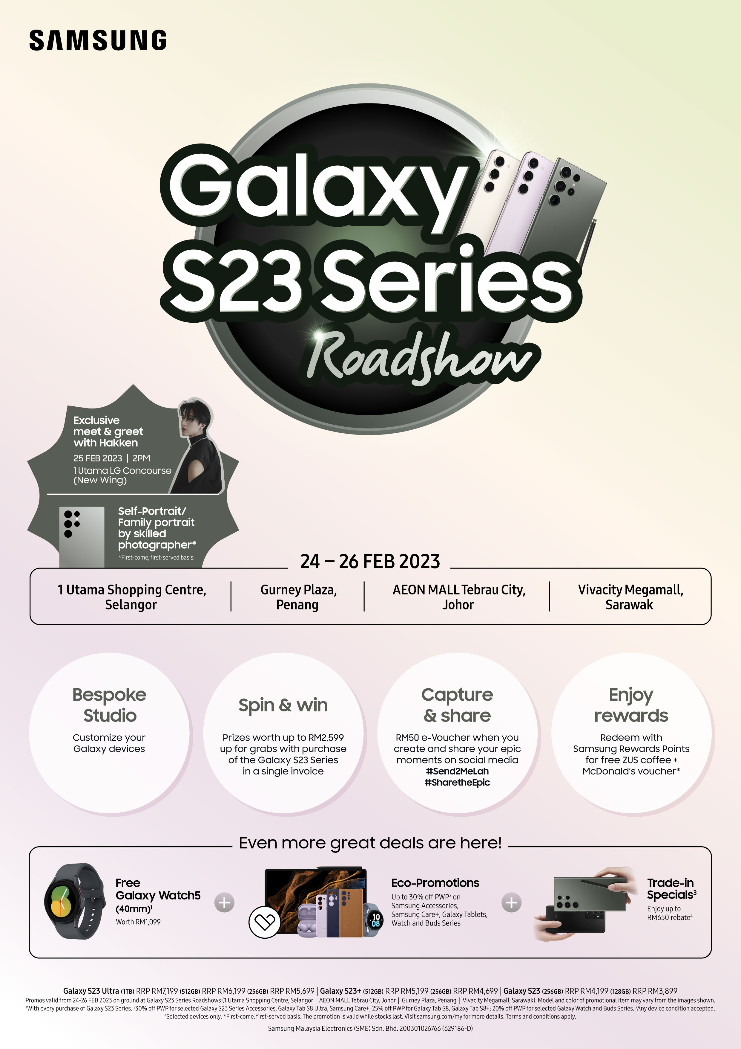 Galaxy S23 Roadshow 2023