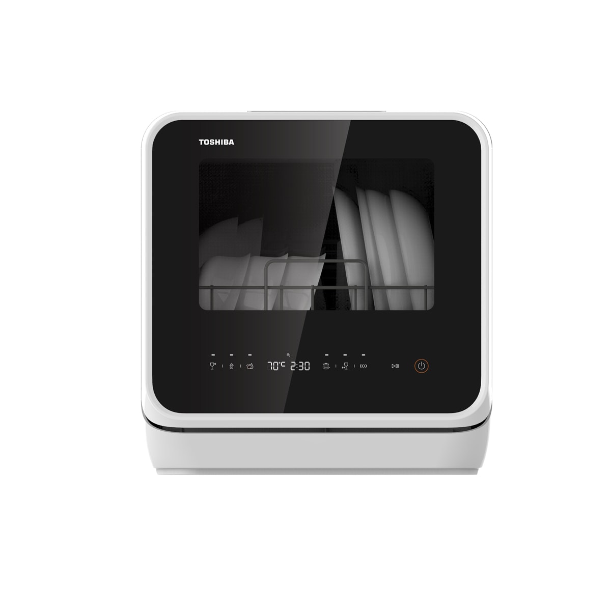 Best Toshiba Mini Table Top Dishwasher DWS22A MY(K) Price & Reviews in