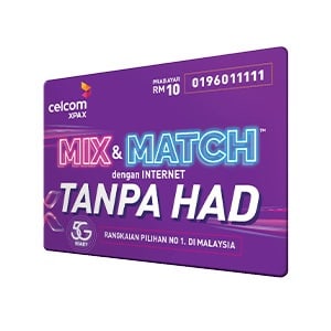 Celcom Xpax Mix & Match