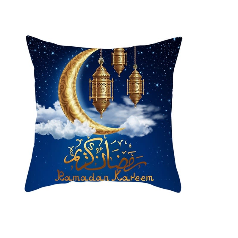 Huiran EID MUBARAK Cushion Pillow Cover
