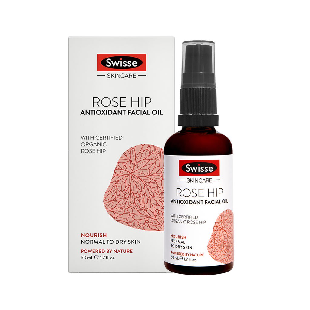 Swisse Skincare Rose Hip Antioxidant Facial Oil