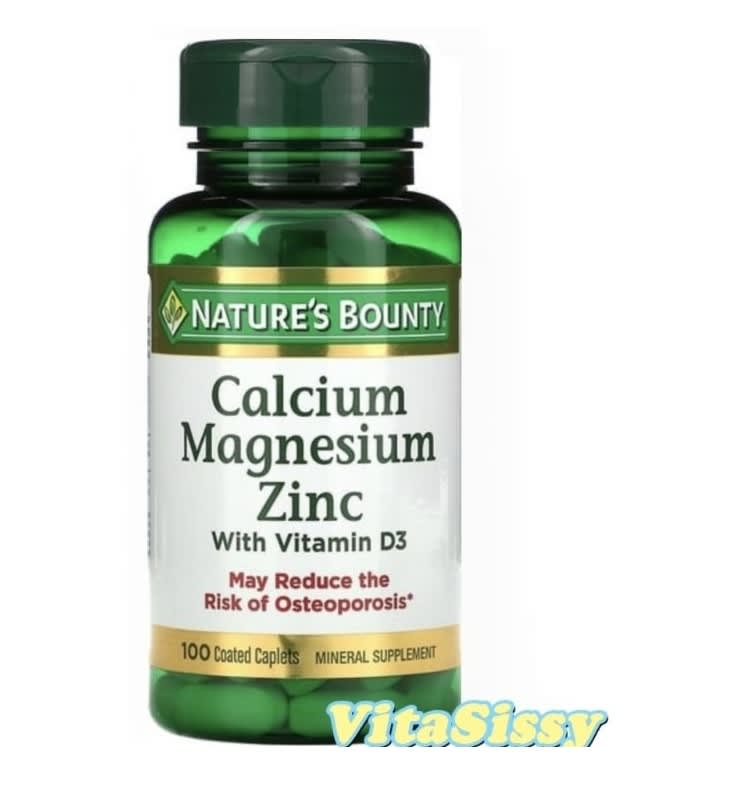 Nature's Bounty, Calcium Magnesium Zinc, with Vitamin D3