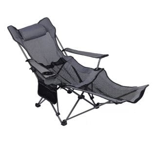 UtanKing Reclining Camping Chair with Leg Rest