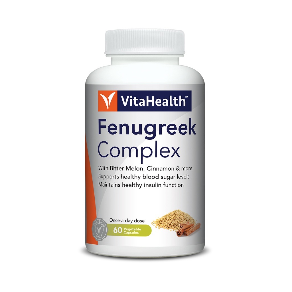Vitahealth Fenugreek & Cinnamon Complex