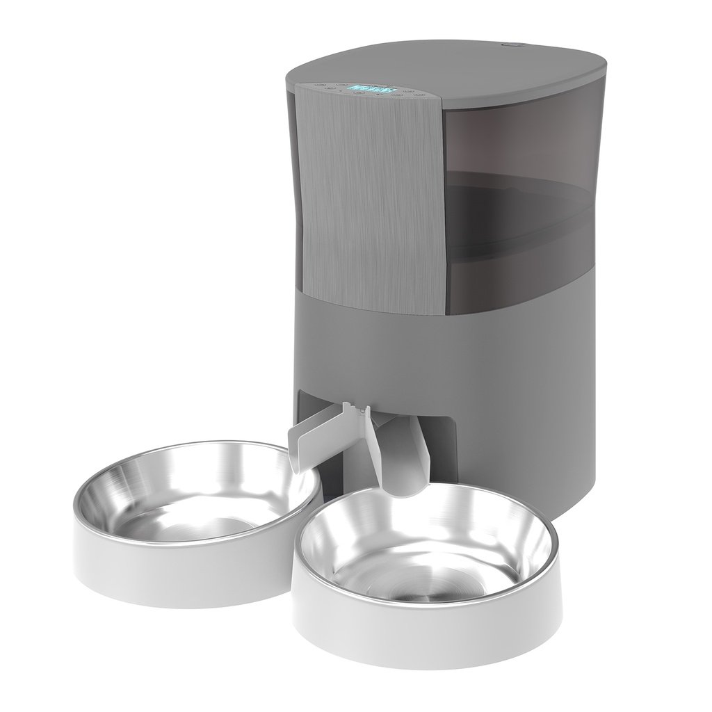 EPetz Auto Pet Food Dispenser with Double Bowls