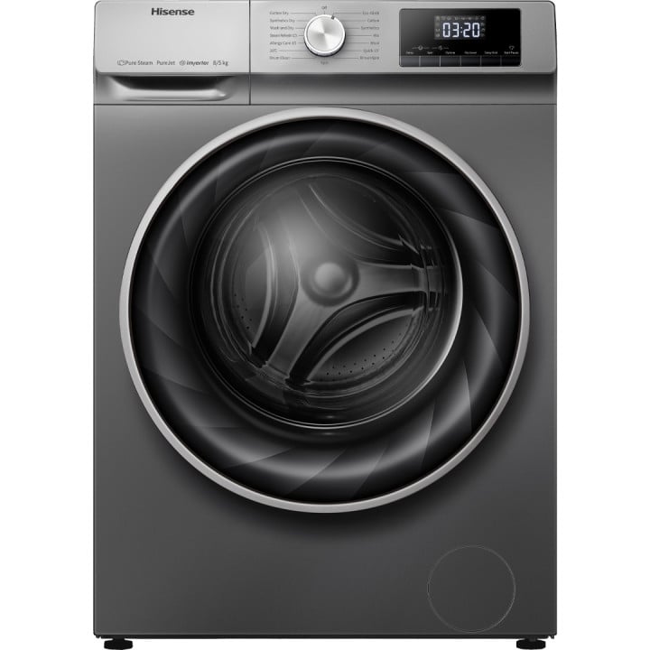 Hisense Washer Dryer 8-5kg review - best front load washing machine malaysia